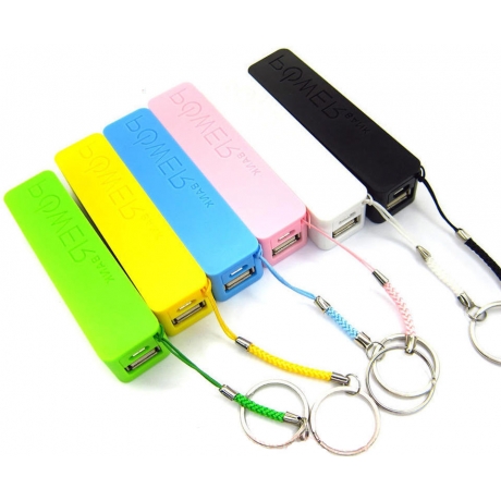 Batterie externe Power Bank Color Stick 2600 mAh 