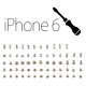 Lot complet de vis iPhone 6 