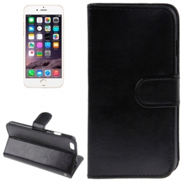 Housse Porte-Cartes en cuir iPhone 6 et 6S - Noir 