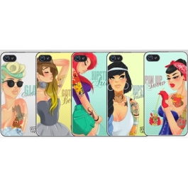 Coque iPhone 6 Plus et 6s Plus Princesses Disney Modernes