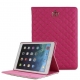 Etui iPad Air en cuir texture Plaid