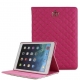 Etui iPad Air en cuir texture Plaid