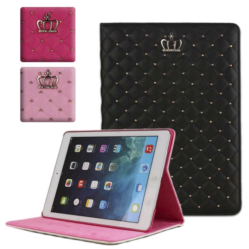 Etui iPad Air en cuir texture matelassée - Mobile-Store