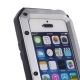 Coque iPhone waterproof anti-choc 5 / 5S / SE - Argent