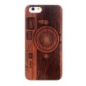 Coque Iphone 6 / 6S en bois motif Caméra