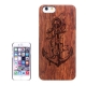 coque Iphone 6 / 6S en bois motif Ancre marine