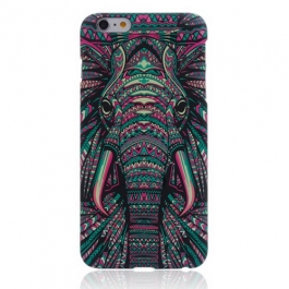 coque iPhone 6 / 6S phosphorescente motif animal - éléphant