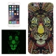 coque iPhone 6 / 6S phosphorescente et multicolore motif animal - ours