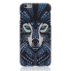 coque iPhone 6 / 6S phosphorescente et multicolore motif animal - renard