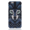 Coque iPhone 6 / 6S phosphorescente et multicolore motif animal - renard