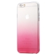 coque iPhone 6 plus / 6S plus plastique TPU transparente dégradé rose