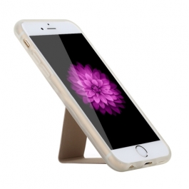 coque support iPhone 6 plus / 6S plus - Blanc transparent