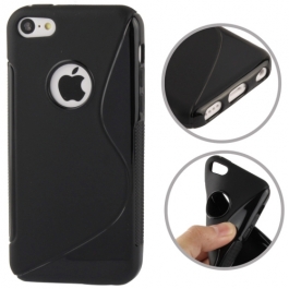 coque iPhone 5C S-Line - Noir