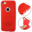 Coque iPhone 5C S-Line - rouge