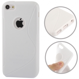 Coque iPhone 5C S-Line - blanc