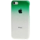 coque iPhone 5C effet goutte d'eau - dégradé vert