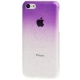 coque iPhone 5C effet goutte d'eau - dégradé violet