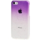 coque iPhone 5C effet goutte d'eau - dégradé violet