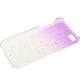 coque iPhone 5C effet goutte d'eau - dégradé violet