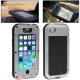 coque iPhone waterproof anti-choc 5C - argent