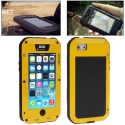 Coque iPhone waterproof anti-choc 5C - jaune