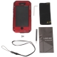 coque iPhone waterproof anti-choc 5C - rouge