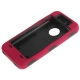 coque iPhone 5C anti dérapante- rouge