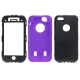 coque iPhone 5C anti dérapante - violet