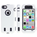 Coque iPhone 5C anti dérapante - blanc