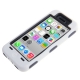 coque iPhone 5C anti dérapante - blanc
