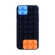 coque iPhone 6 / 6S silicone block - noir