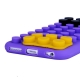 coque iPhone 6 / 6S silicone block - violet