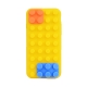 coque iPhone 6 / 6S silicone block - jaune