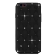 coque iPhone 6 / 6S silicone matelassé diamant - noir