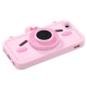 coque iPhone 6 / 6S silicone 3D camera animal cartoon - cochon