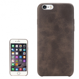 coque iPhone 6 / 6S texture cuir - marron