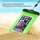 housse waterproof iPhone 6 / 6S HAWEEL transparente - vert
