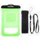 housse waterproof iPhone 5 / 5S / SE HAWEEL transparente - vert