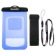 housse waterproof iPhone 5 / 5S / SE HAWEEL transparente - bleu