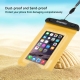 housse waterproof iPhone 5C HAWEEL transparente - orange