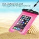 housse waterproof iPhone 5C HAWEEL transparente - rose