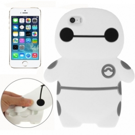 coque iPhone 5 / 5S / SE silicone 3D robot