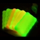 coque iPhone 5 / 5S / SE silicone phosphorescente - jaune
