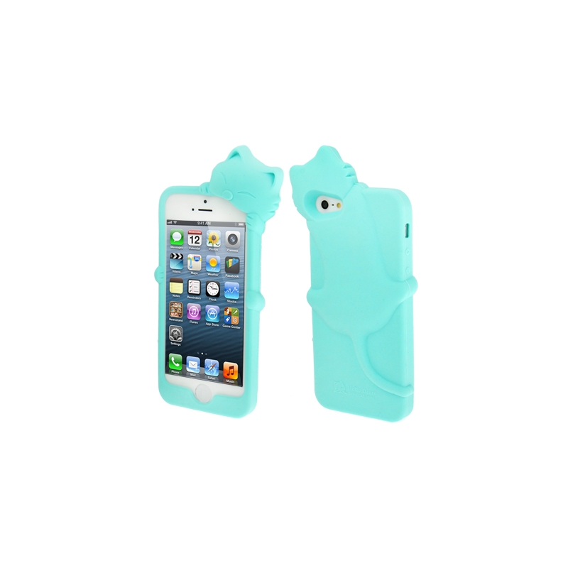 coque iphone 7 chat silicone 3d