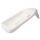 coque iPhone 5 / 5S / SE silicone 3D baleine – blanc