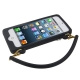 coque iPhone 5 / 5S / SE silicone CLICHE sac a main – noir