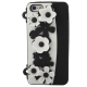 coque iPhone 5 / 5S / SE silicone CLICHE sac a main – noir