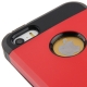 coque iPhone 5 / 5S / SE TPU logo Apple - rouge