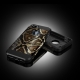 coque iPhone 5 / 5S / SE TPU logo Apple motif python 