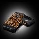 coque iPhone 5 / 5S / SE TPU logo Apple motif Léopard